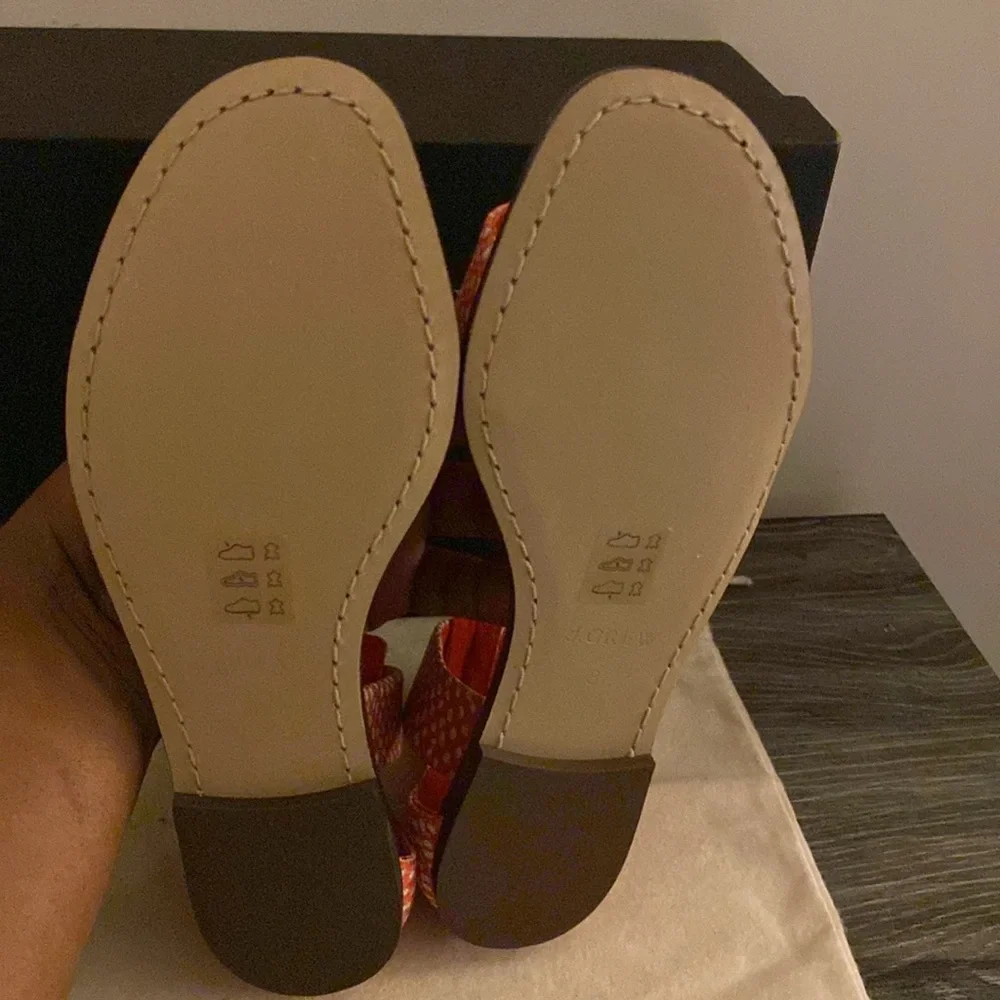 J Crew women’s ankle buckle sandals - Picture 6 of 7